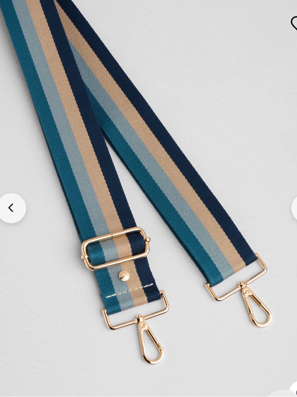 Pom Pom London Navy Strap